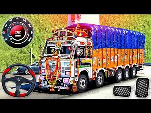 Indian Lorry Truck Driving | Offroad Cargo Truck Simulator - Android GamePlay