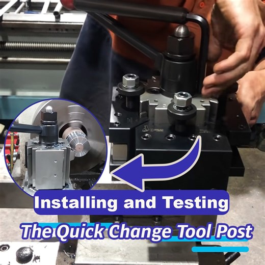 Our 1st Quick Change Tool Post Has FINALLY Arrived!