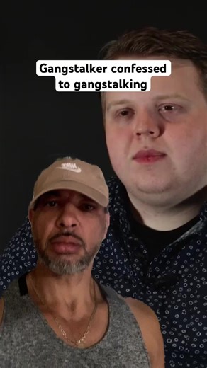 He fessed up to being a gangstalker #gangstalking #stalker