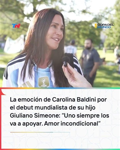 Hours before the national team's debut, Giuliano Simeone's mother shared the intimate details of ...