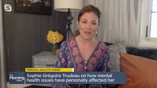 Sophie Grégoire Trudeau opens up about personal struggles for Mental Health Week