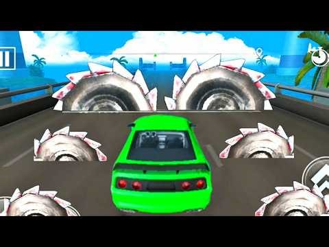 DEADLY RACE #8 - Mustang 3D Car Bumps Challenge 3d Gameplay Android