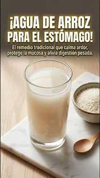 Rice Water 🍚 | Benefits for the Stomach and Intestines