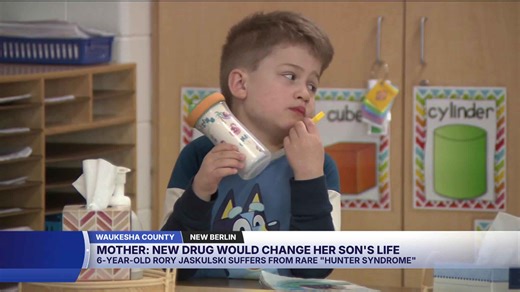 New Berlin mother pleads for FDA approval of a new drug to save her son from terminal Hunter syndrome