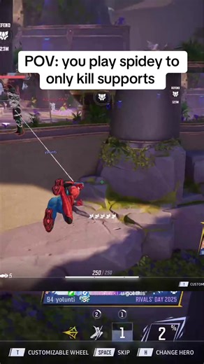 Epic Spider-Man Gameplay in Marvel Rivals