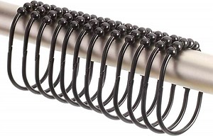 2LB Depot Copper Shower Curtain Hooks, Rust-Resistant Stainless Steel Shower Curtain Rings - Walmart.com