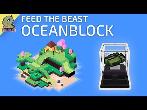 FTB OceanBlock EP65 | Automate the Powah Energizing Orb With Vanilla!