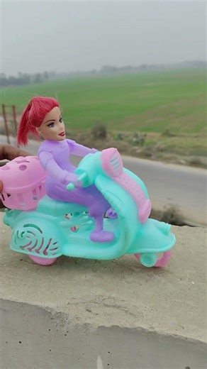 AMR New Cute Doll Riding Toy Scooter | Satisfying Shorts vs cycle unboxing short video ||