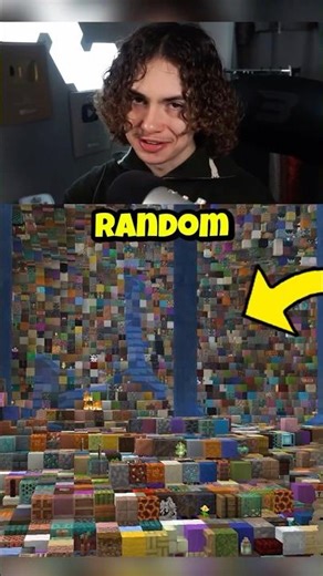 Minecraft, But Every Block Is Random 😱🎲