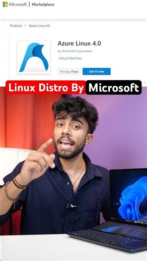 Microsoft New Linux Operating System🤯 #shorts