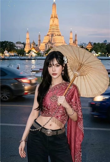 #hypic #hypiccreator #Godpic @hypic_global#@HypicVietnam Paano gumawa ng dreamy Thai-style portrait gamit Gemini 3 Pro Ultra AI ✨ gawing super soft, warm, romantic yung ordinary photo mo para maging Thai costume portrait na parang scene sa Thai drama 💫 key vibe: elegant traditional Thai outfit, epic Wat Arun background, warm soft lighting, natural glowing skin (hindi OA, hindi fake) — perfect pang-FYP! #hypiccreator #Godpic @hypic_global @HypicVietnam 🇹🇭 วิธีทำพอร์ตเทรตสาวไทยลุคหวานละมุนด้วย 