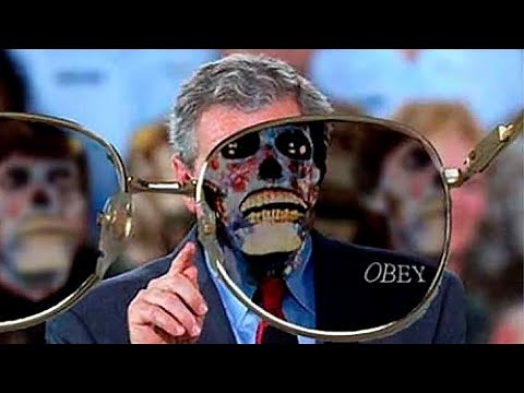 A Man Finds Glasses That Show The True Face of Aliens