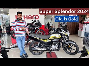 Hero Super Splendor 2024 Canvas On Road Price & Features Detail Review !Hero Super Splendor 2024 New