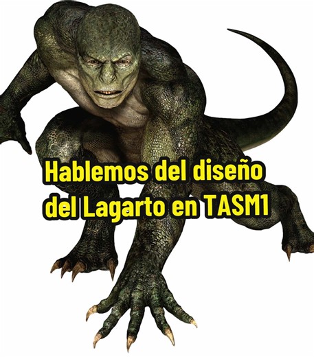Diseño del Lagarto en TASM1 y su impacto en Spiderverse