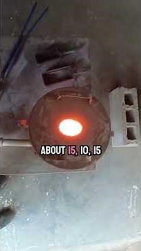 Pouring Liquid Gold, Forging Bricks, in the Danger Zone!