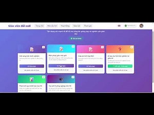 Hướng dẫn sử dụng bộ công cụ AI | Giáo Viên Đổi Mới