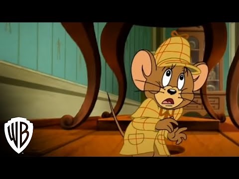 Tom and Jerry Meet Sherlock Holmes | Jerry Finds a Tunnel | Warner Bros. Entertainment