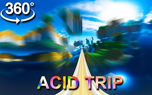 【360° VR】在次元错乱的世界里狂奔【Minecraft】