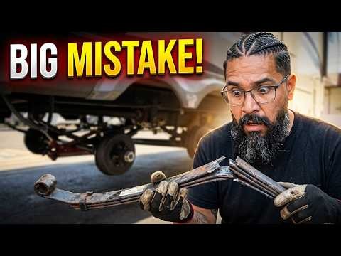 Wrong Leaf Spring Measurements? Here's What Happens