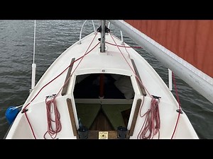 13. Trailer Sailer (Compac 16). New cabin, new deck cleats, training First Mate. Last sail of 2021.