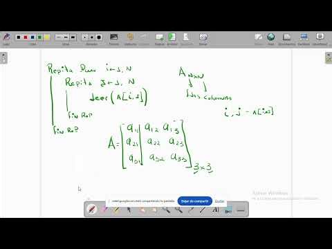 Matrices Programación
