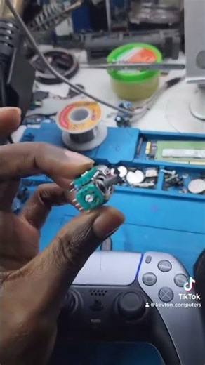 Ps5 controller stick drift repair. #stickdrift #ps5 #ps4 #ps5repair #shorts