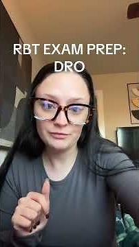 RBT EXAM PREP: Differential Reinforcement of Other behavior/s (DRO)