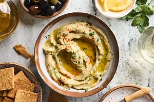 Greek Eggplant Dip (Melitzanosalata) • Olive & Mango