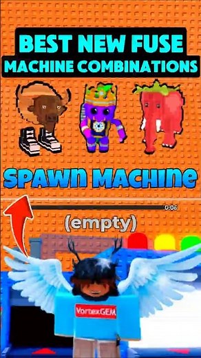 The new best fuse machine combinations in Escape Tsunami for Brainrots (Roblox)