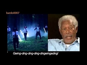 Morgan Freeman goes viral with The Fox [What does the Fox say by Ylvis ]