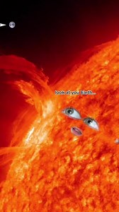 you see that little yellow dot in the comment bubble? that’s the sun. #trippy #astronomy #space #astrology #sun #stars #earth #planets #spooky #fyfyfy
