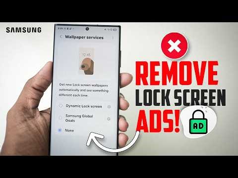 Block Annoying Lock Screen Ads on Samsung NOW! Here's How!