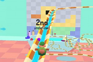 アヒルがウォータースライダーするレースゲーム DUCKPARK IO ｜ DLなし無料ゲーム｜おもげーむ