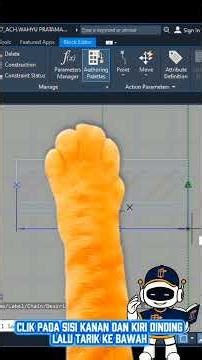 Part 1| tutorial Autocad membuat dinding #architecture #tekniksipilindonesia #autocad#drafter