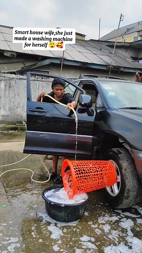 120K views · 372 reactions | Since hubby didn't want to buy me a washing machine,i made one from his wheels #reelsviralシ #fblifestyle | Nwiboko Jennifer Nneamaka | Facebook