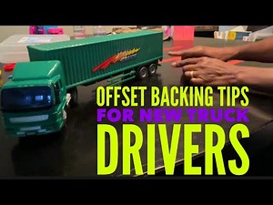 CDL Backing Practice | Offset Backing | How To Back Up A Tractor Trailer | Mastering Truck Backing