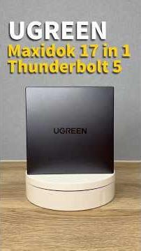 デスクのガジェットが全部１つにまとまるUGREENの「Maxidok 17in1 Thunderbolt5」でデスク環境に革命起きた!! #shrots #ガジェット #desksetup