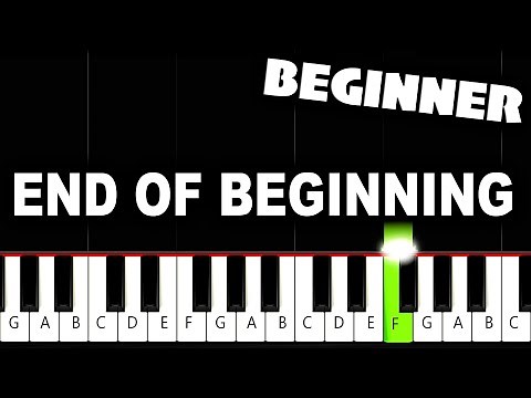 Djo - End Of Beginning - BEGINNER Piano Tutorial