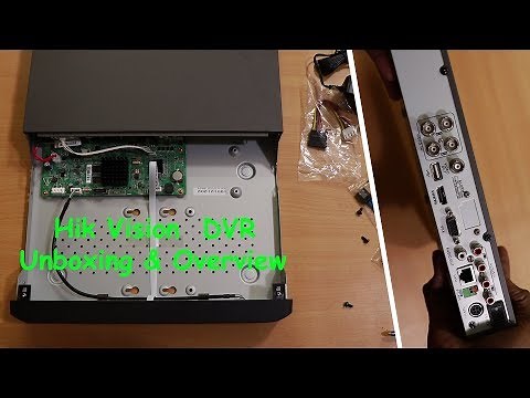 HIK VISION Turbo HD DVR DS 7200 series Unboxing