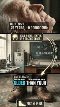 Your Head is Older Than Your Feet – Gravitational Time Dilation Explained