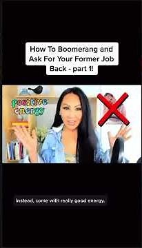 How to approach your former employer to ask for your job back! - Part 1