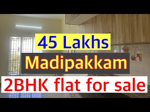 2 BHK flat Sq.ft.720 UDS.362 ￼for sale Madipakkam Ponniyamman Koil nearby 45 Lakhs low budget house