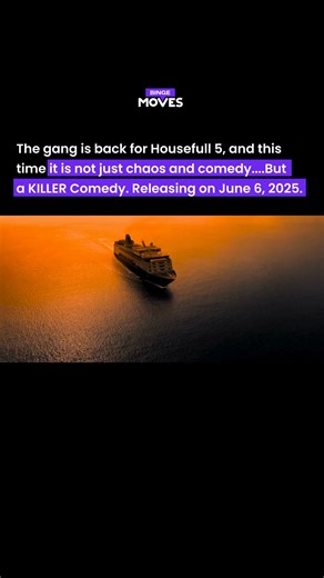The wait is finally over!!! 🎬 Housefull celebrates 15 years and marks the occasion with the much-anticipated teaser of Housefull 5! Get ready for the ultimate KILLER comedy, coming June 6, 2025!🔥🙌🏻 | BINGE MOVES