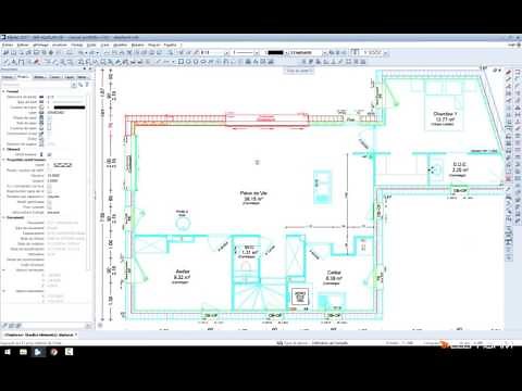 Interface du logiciel de modélisation Allplan 2017