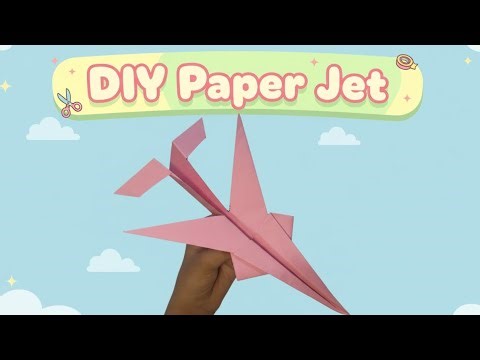 How To Make An Amazing Paper Jet | Easy & Fun Tutorial
