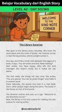 Day 50/365 - The Library Surprise [Level A2]