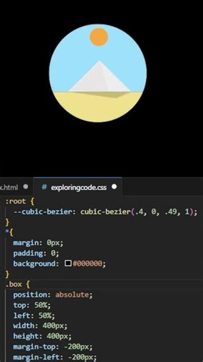 pyramid: html css #vlog #coding