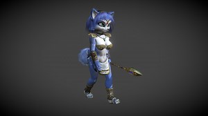Krystal (Walk Animation) - 3D model by Nicholas Kary (@nicholaskary)