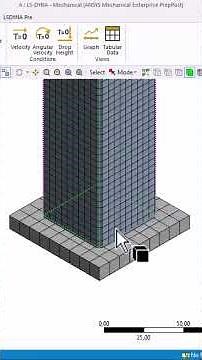 Experimental and Numerical Simulation of Hollow Structure Under Compression Loading #Ansys #LS-DYNA