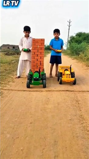 Heavy Load John Deere Race | Remote Wala Video #tractor #tractorvideo #kidsvideo